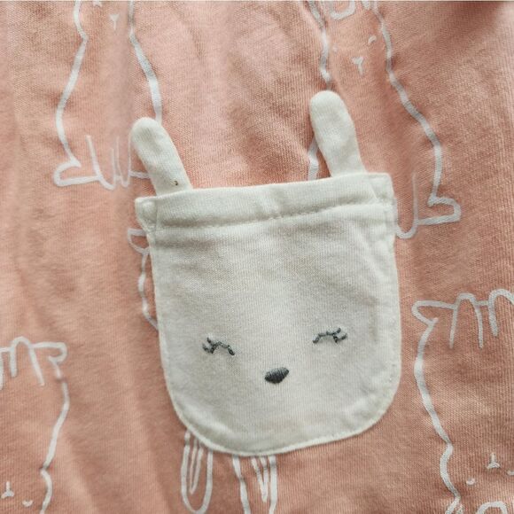 Nwt Family Look 100% cotton Carter's Toddler Girl Easter Bunny Dresses Bundle - Picture 4 of 8